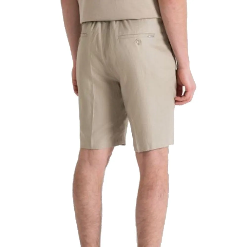Antony Morato Bermuda in Lino Gustaf Uomo