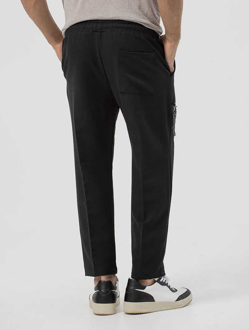 BRADY CASUAL PANTS IN BLACK