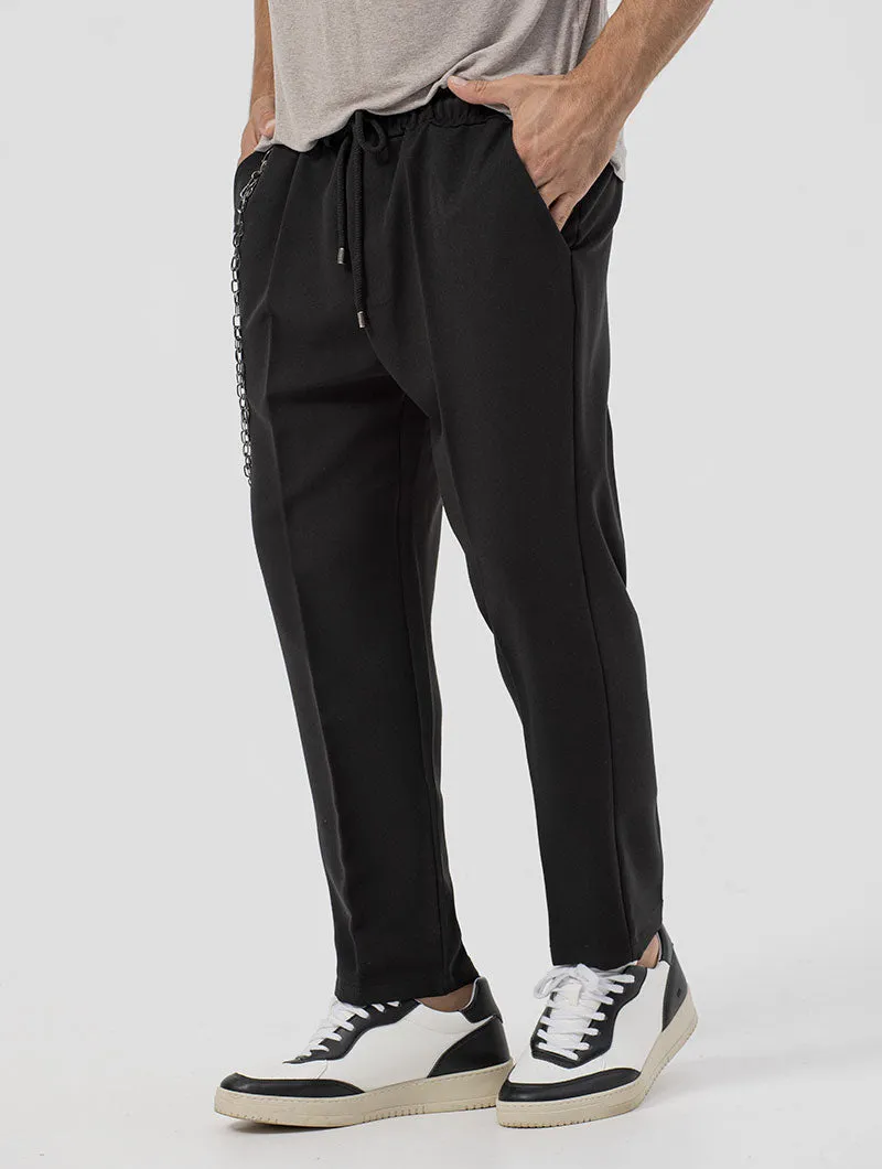BRADY CASUAL PANTS IN BLACK