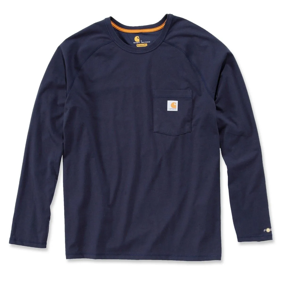 Carhartt&#x20;100393&#x20;T-Shirt&#x20;Cotton&#x20;l&#x2F;s&#x20;Force&#x20;-&#x20;Black