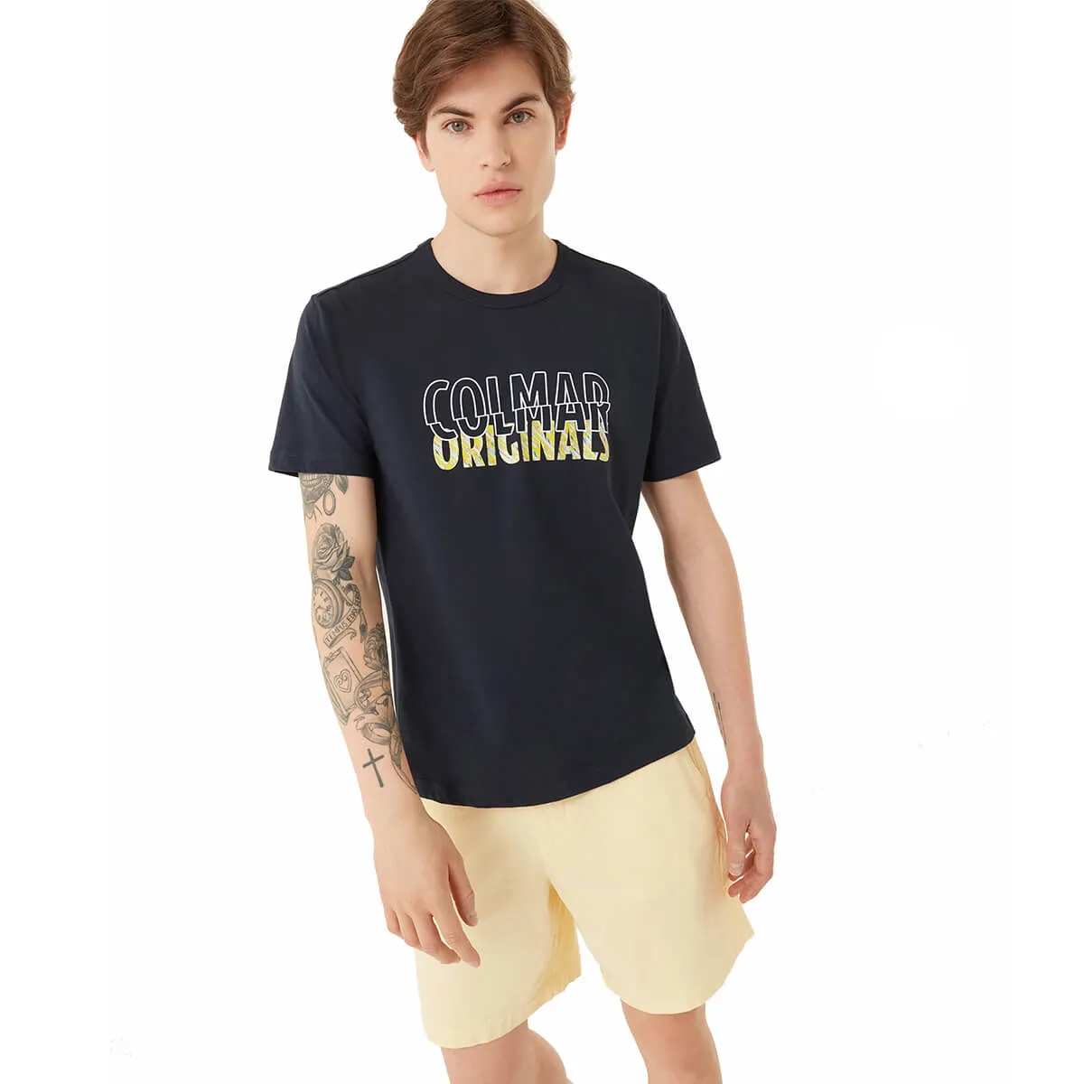 Colmar Originals t-shirt uomo frida colore blu notte