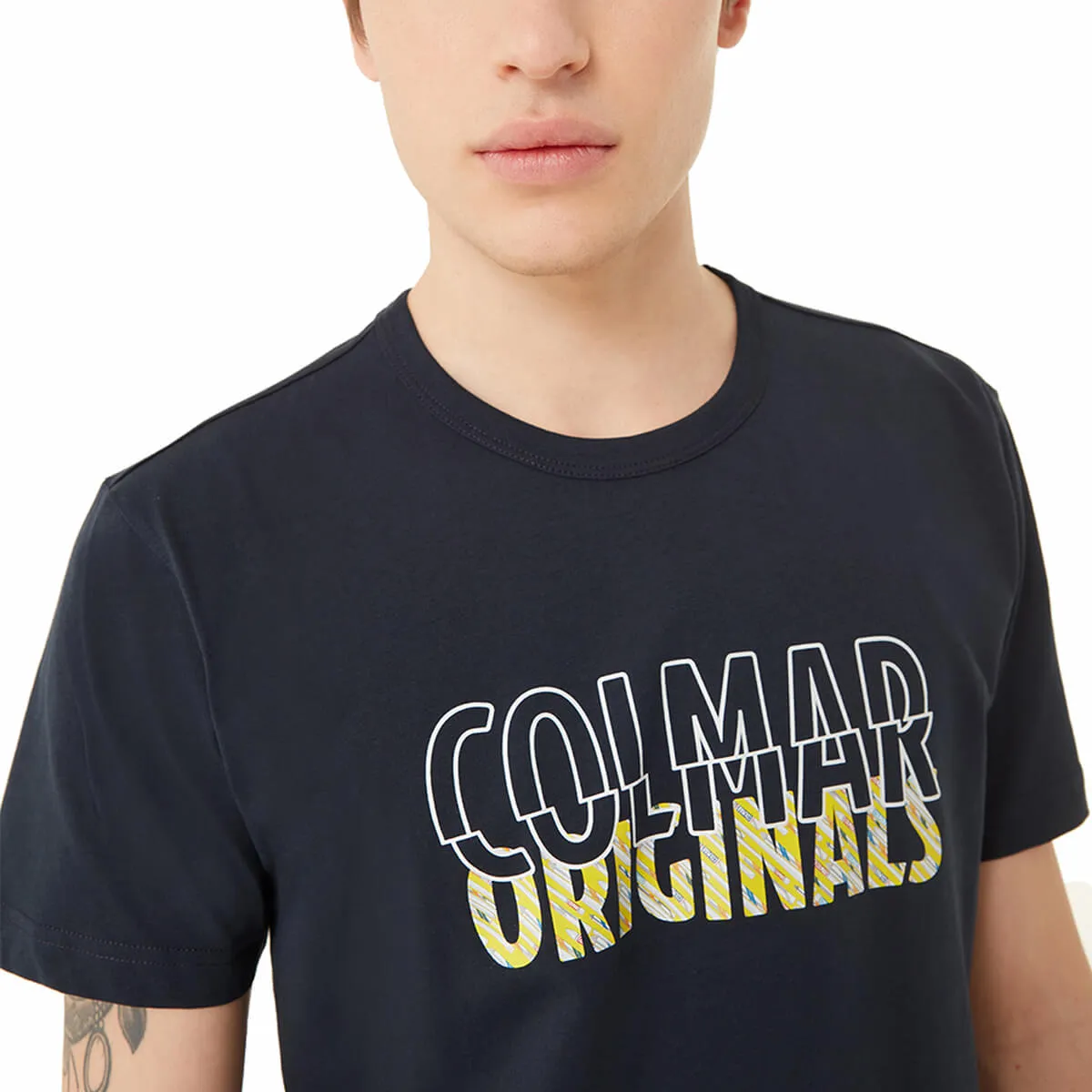 Colmar Originals t-shirt uomo frida colore blu notte