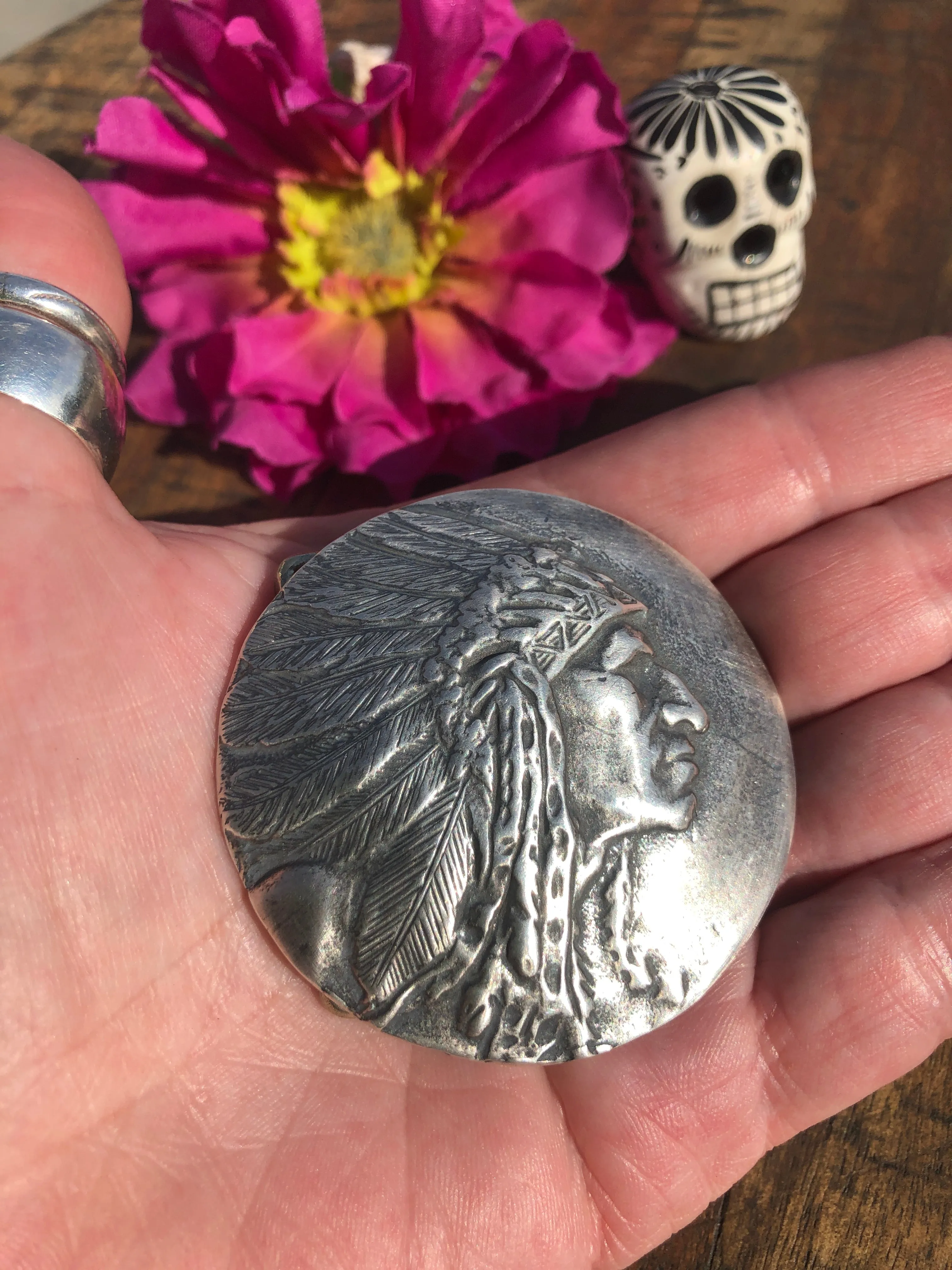 Indian Belt Buckle