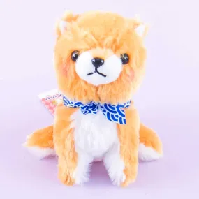 Mameshiba San Kyodai Fluffy Plushie - Mametaro / Medium