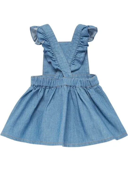Moschino   Cotton jersey t-shirt &amp; chambray dress 