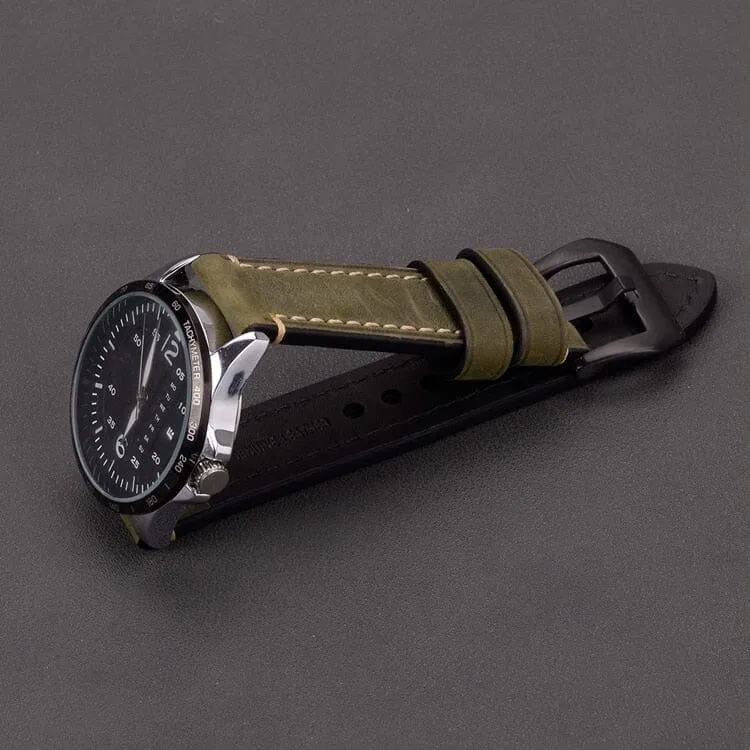 Retro Leather Straps Compatible with the TheHorse 20mm Range