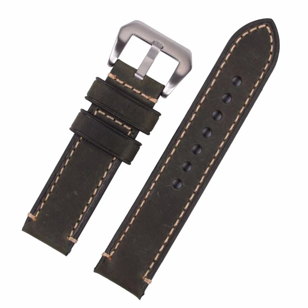 Retro Leather Straps Compatible with the TheHorse 20mm Range
