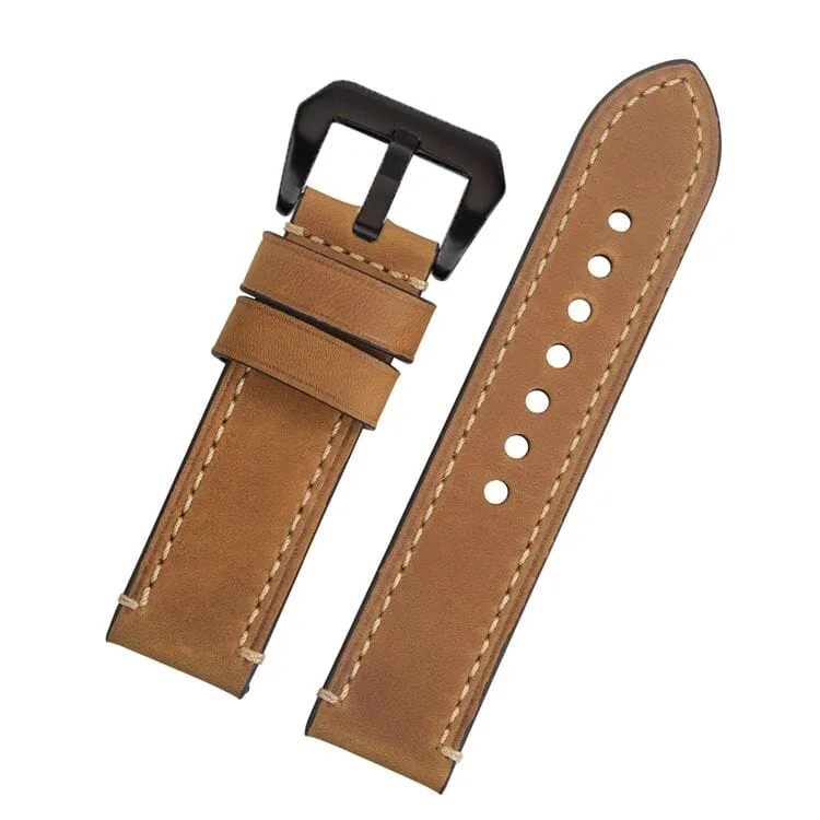 Retro Leather Straps Compatible with the TheHorse 20mm Range