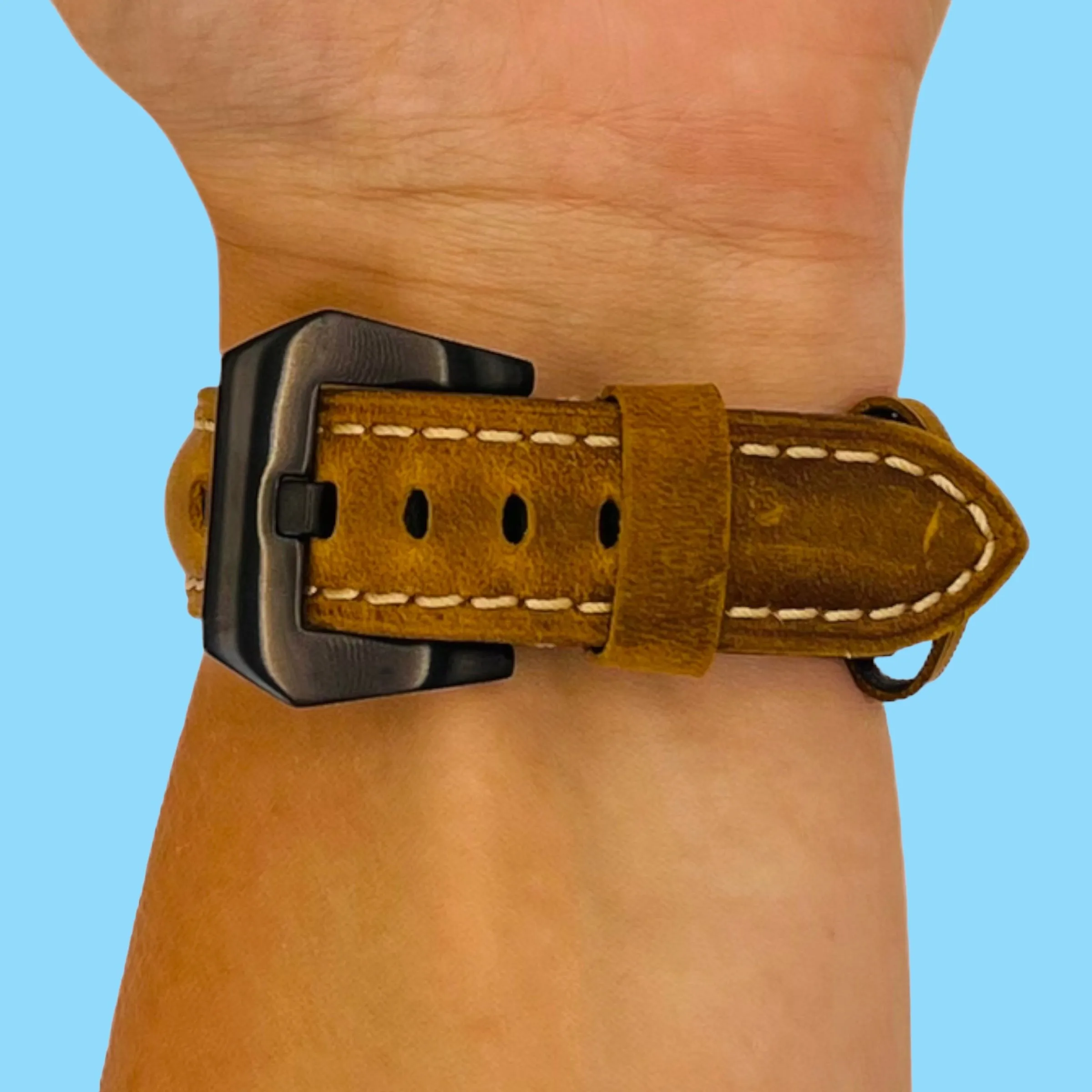 Retro Leather Straps Compatible with the TheHorse 20mm Range