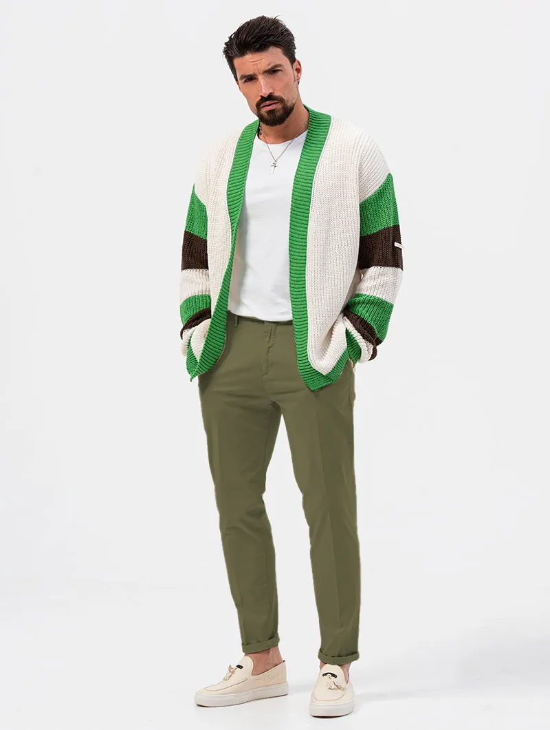 ROMAN CASUAL PANTS IN GREEN