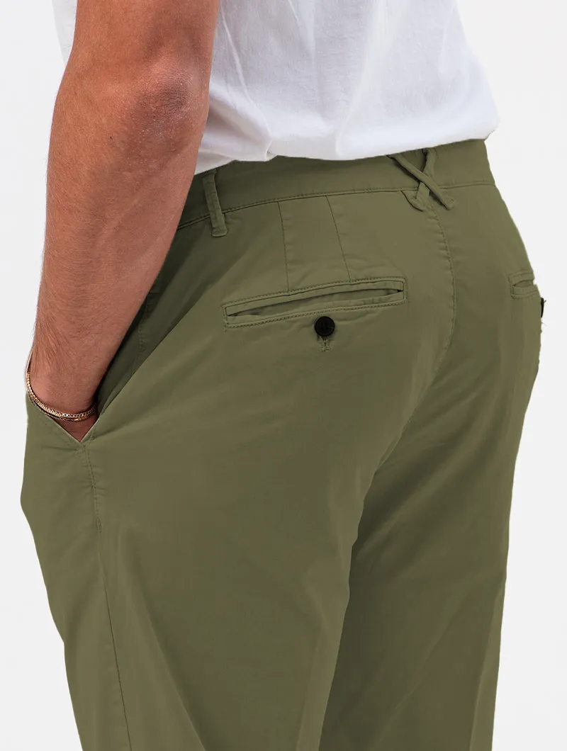 ROMAN CASUAL PANTS IN GREEN