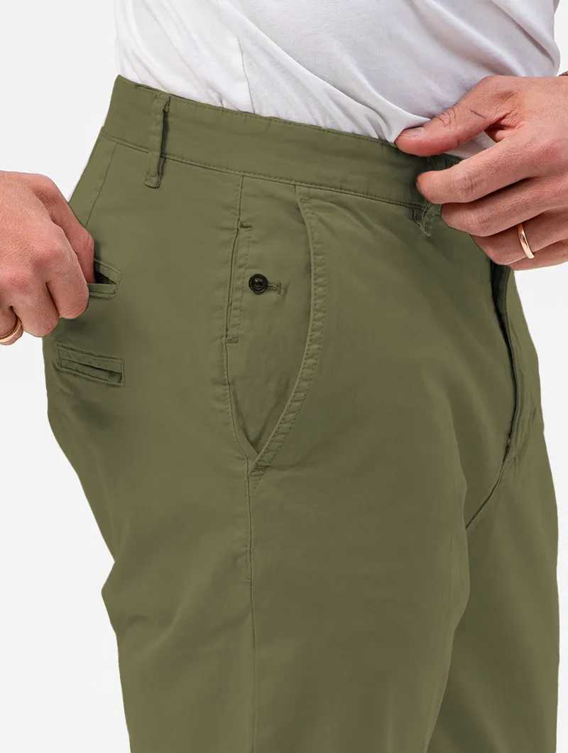 ROMAN CASUAL PANTS IN GREEN